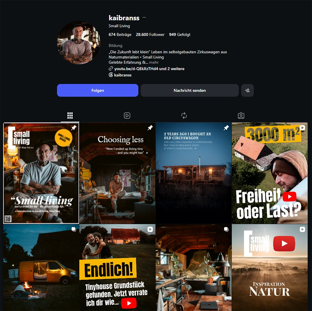 Kai Branss auf Instagram